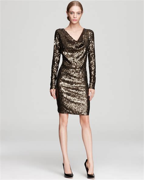 michael kors long sleeve dress